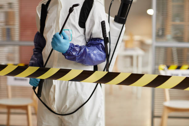 Professional Drug Lab Cleanup technician working in Millburn, NJ